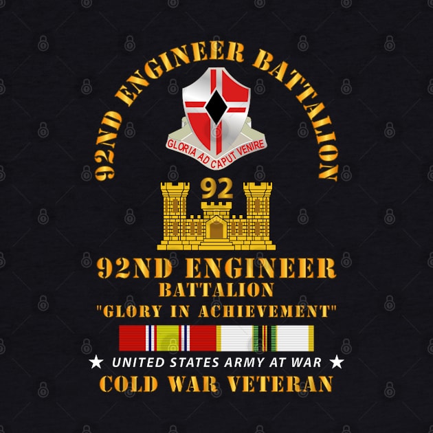 92nd Engineer  Bn w COLD SVC by twix123844